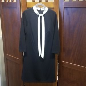 Tommy Hilfiger black long sleeve dress size 6 NWT